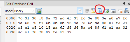 Encrypted Chrome password blob details